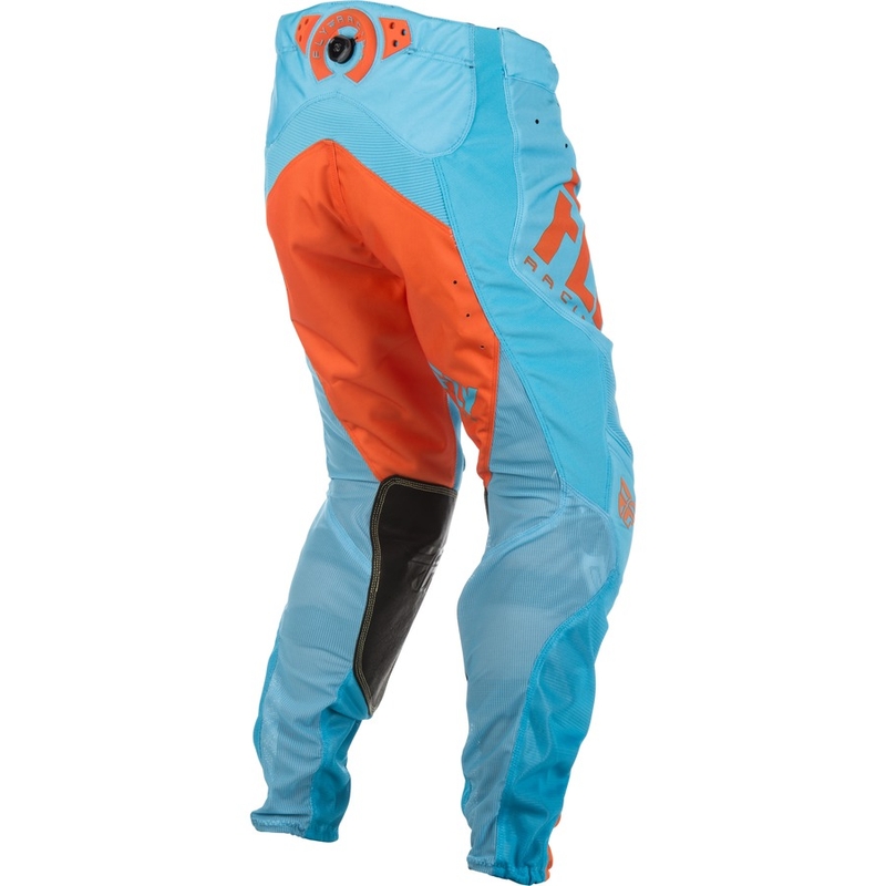 Motokros hlače FLY Racing LITE 2018 - ZDA oranžno-modre