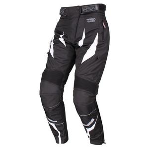 Ženske hlače RSA Queen Black and White Motorcycle Pants razprodaja