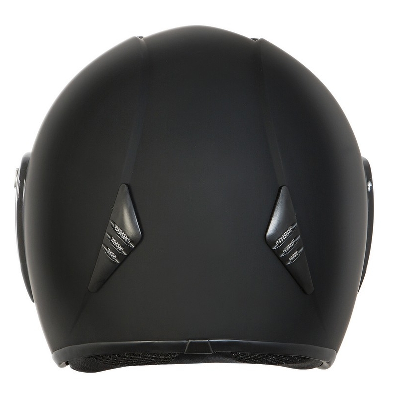 Odprta motoristična čelada Ozone HY-818 black matt