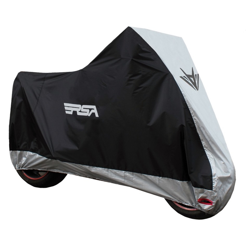 Prevleka za motor RSA črno-srebrna