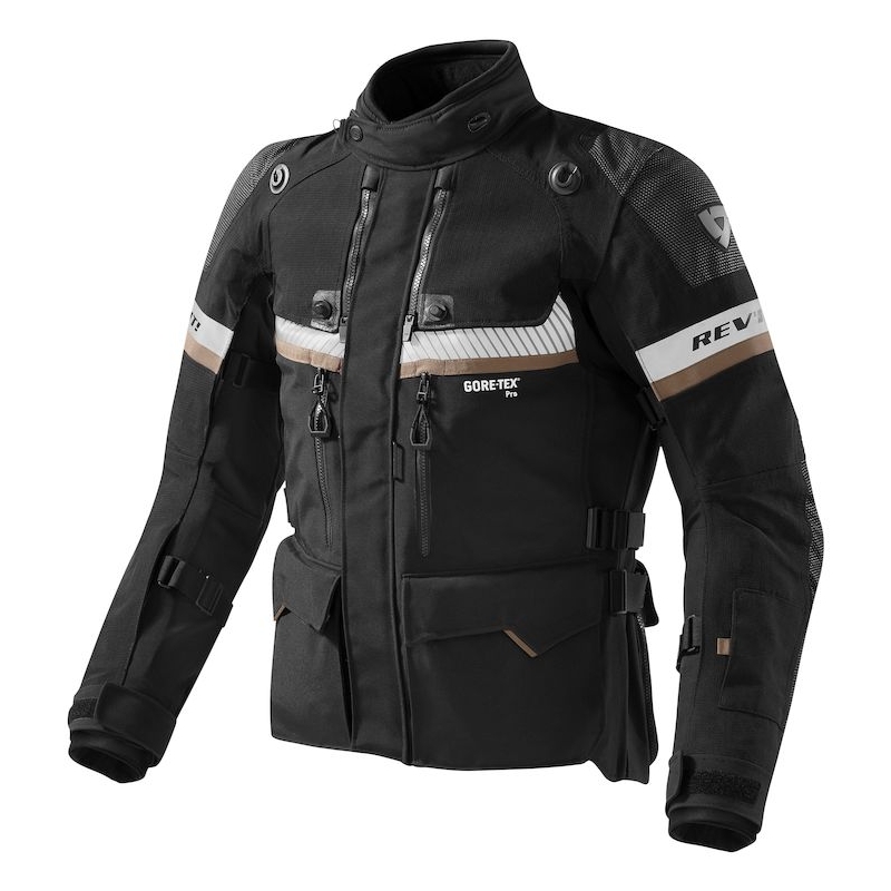 Revit Dominator GTX Black Motorcycle Jacket razprodaja