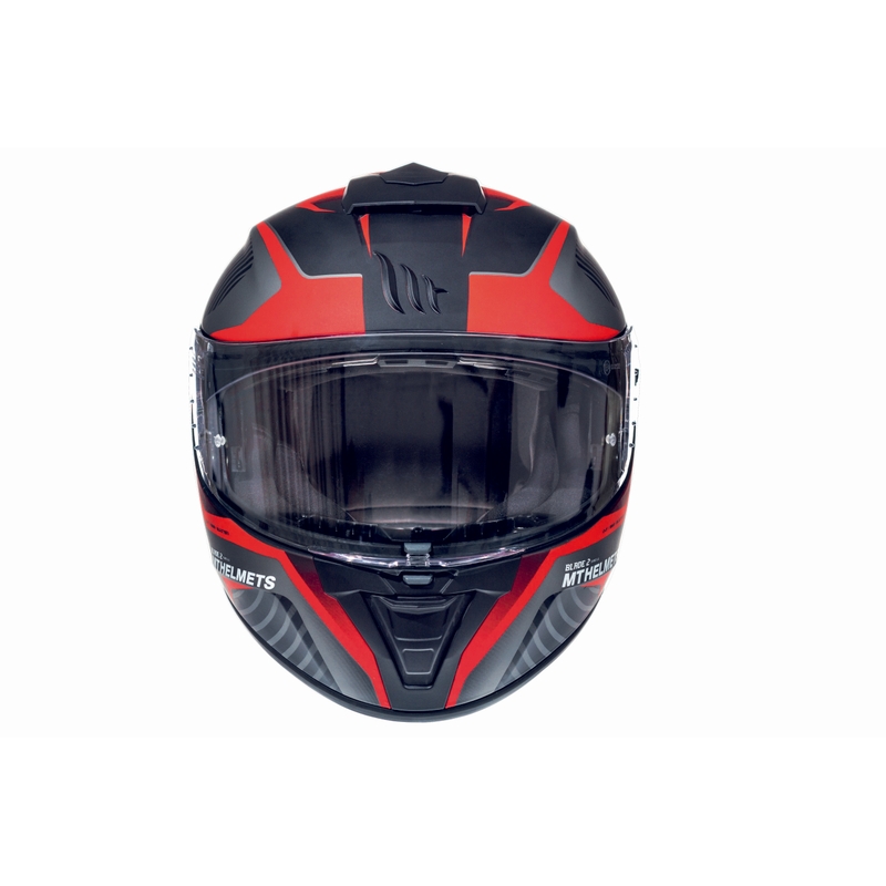 MT Blade 2 SV Blaster integralna motoristična čelada črna mat-rdeča