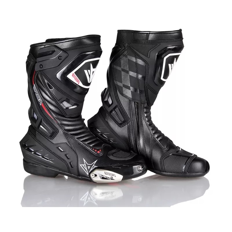 Motoristični škornji RSA GP-01 black - kakovost II