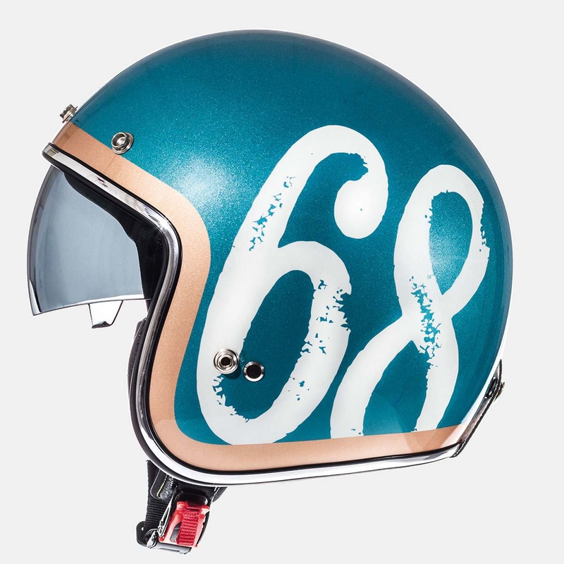 MT LeMans SV Hipster Odprta motoristična čelada razprodaja