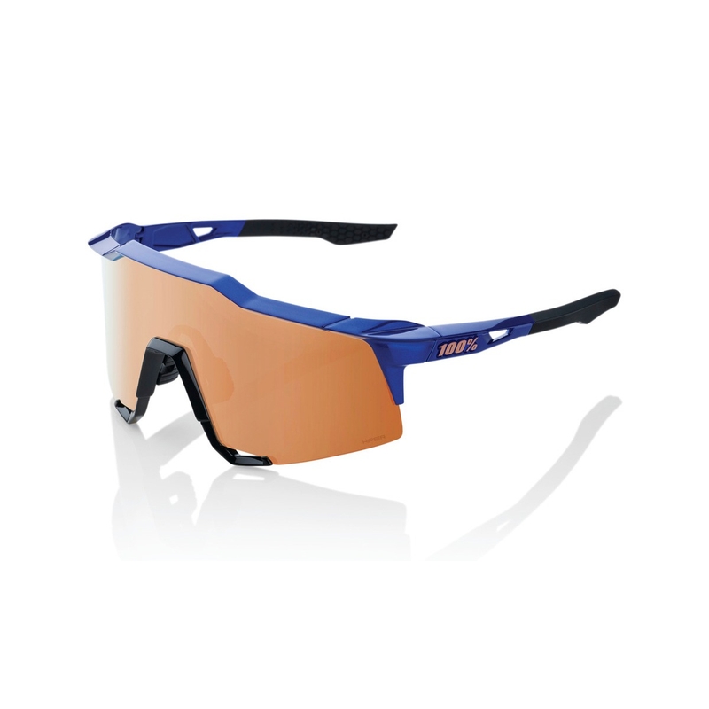Sončna očala 100% SPEEDCRAFT Gloss Cobalt Blue modro-črna (steklo HIPER)
