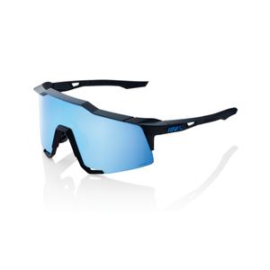 Sončna očala 100% SPEEDCRAFT mat črna (modro steklo HIPER)