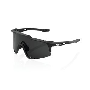 100% SPEEDCRAFT Soft Tact Black sončna očala (dimljena stekla)
