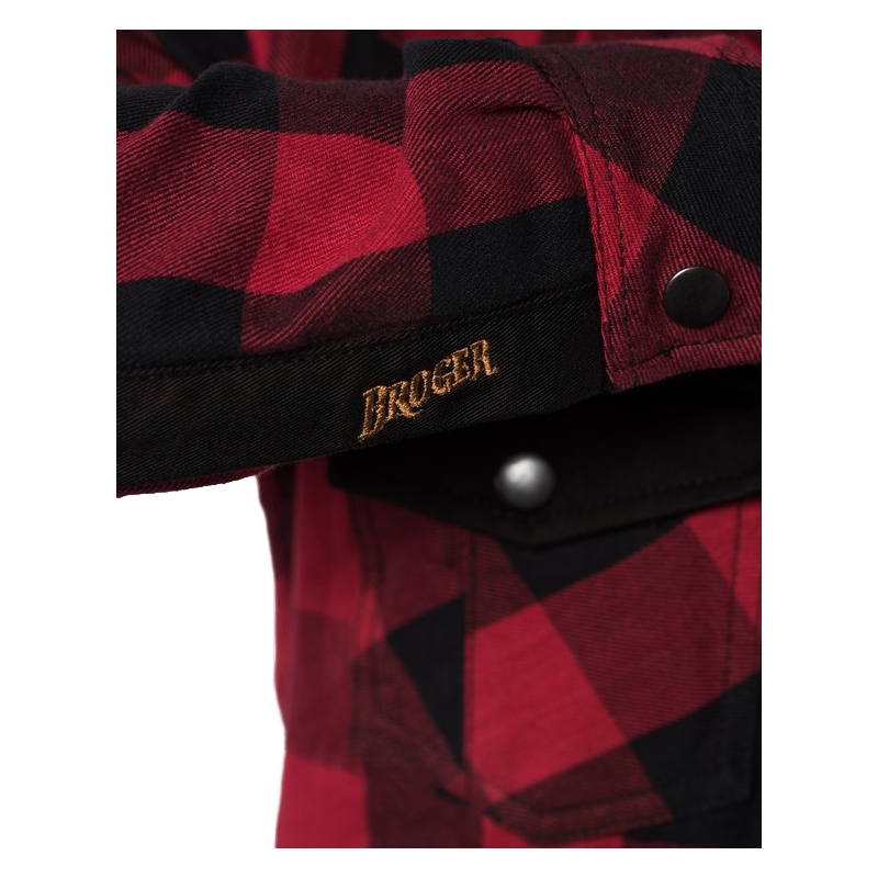 Ženska motoristična majica BROGER Alaska black-red razprodaja