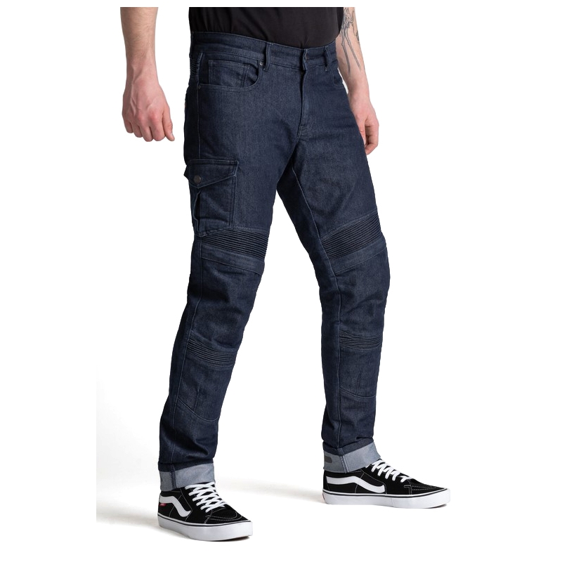 BROGER Ohio temno modre motoristične kavbojke naprodaj razprodaja