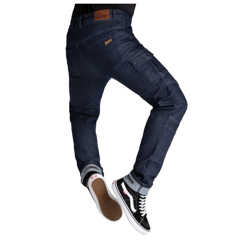 BROGER Ohio temno modre motoristične kavbojke naprodaj razprodaja