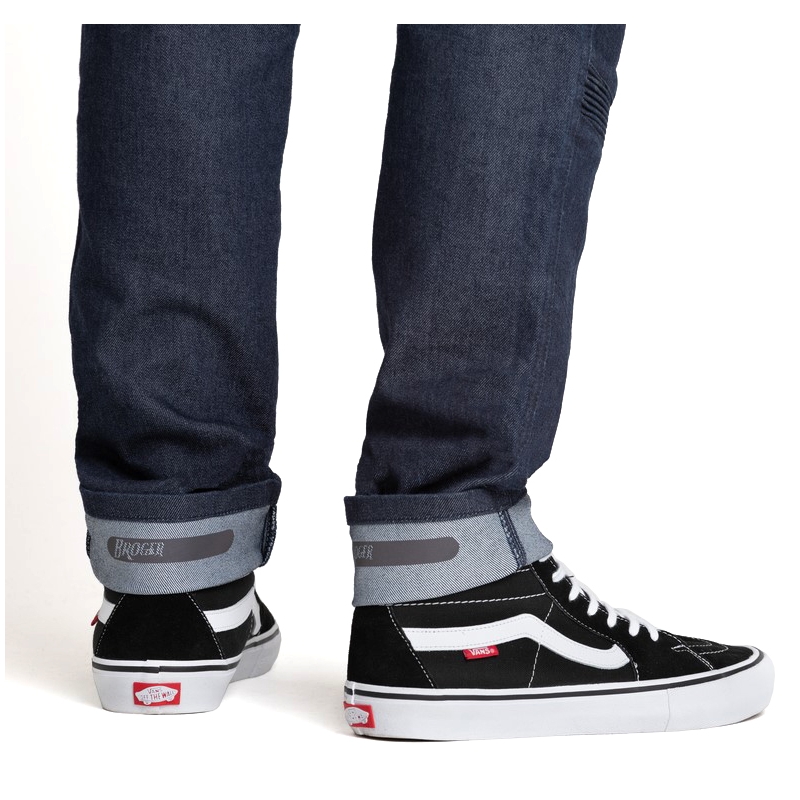 BROGER Ohio temno modre motoristične kavbojke naprodaj razprodaja