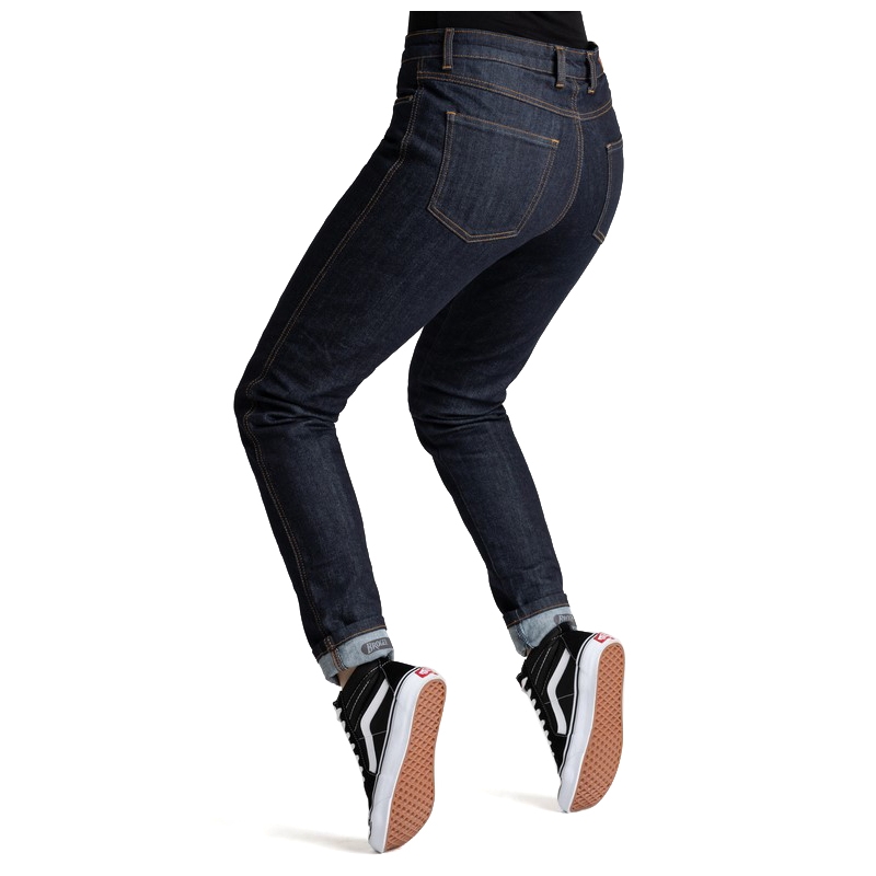 Ženske BROGER California Dark Blue Motorcycle Jeans razprodaja