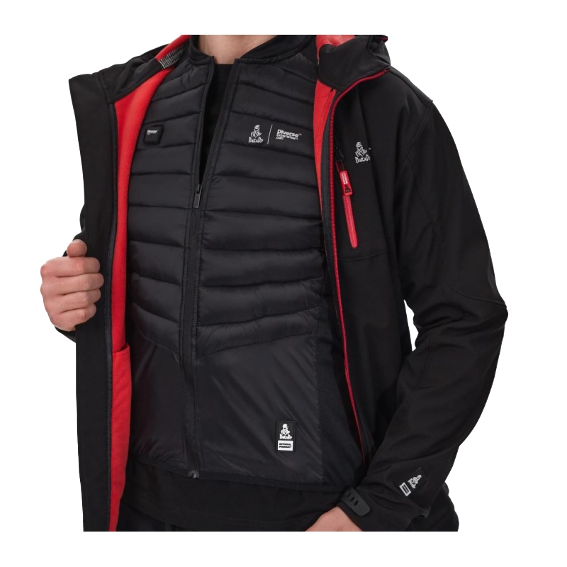Prešita jopica DAKAR VE Heat black razprodaja