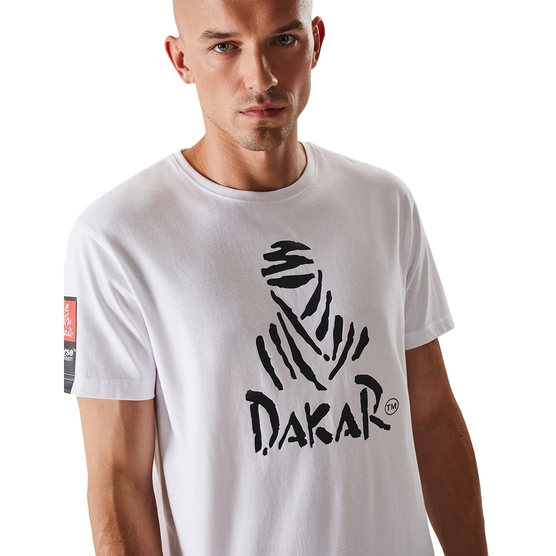 Majica DAKAR Sport bela