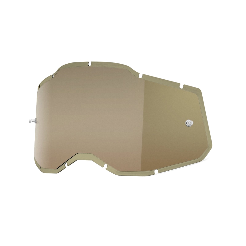 Plexi 100% vbrizgano Racecraft 2/Accuri 2/Strata 2 olive (proti megli)