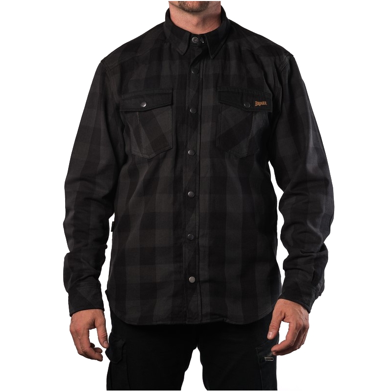 Motoristična majica BROGER Alaska black-grey razprodaja