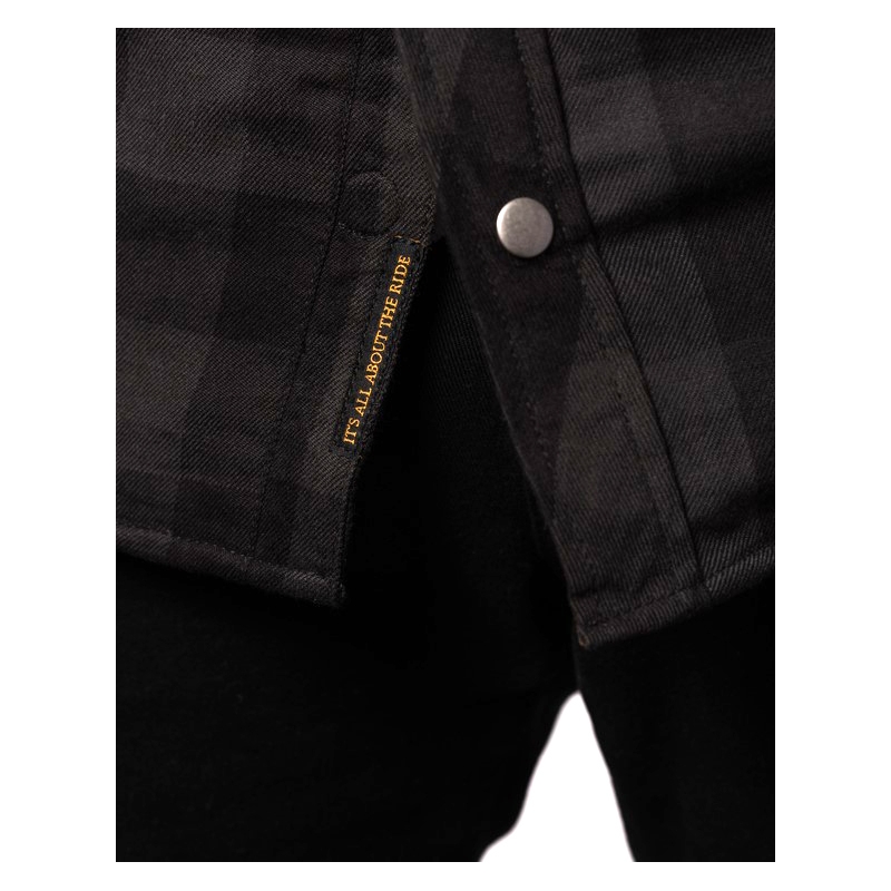 Motoristična majica BROGER Alaska black-grey razprodaja