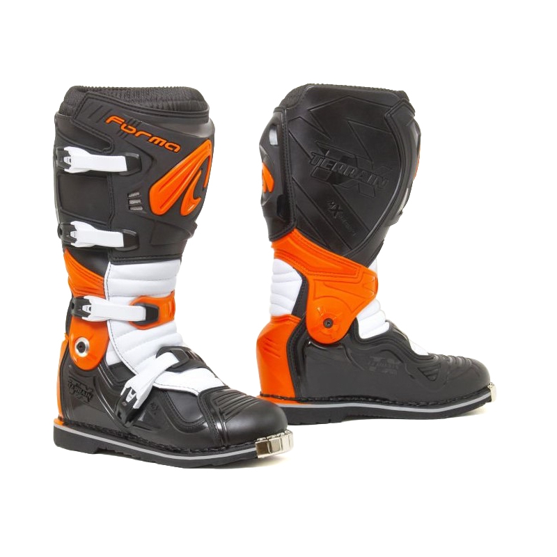 Forma Terrain Evolution TX Black-Orange-White Motoristični škornji