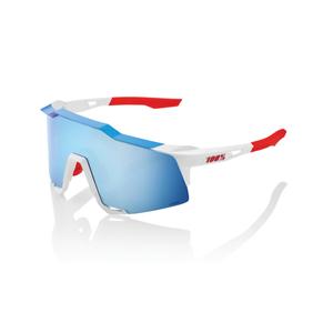 Sončna očala 100% SPEEDCRAFT TotalEnergies Team rdeče-belo-modra (modro steklo HIPER)