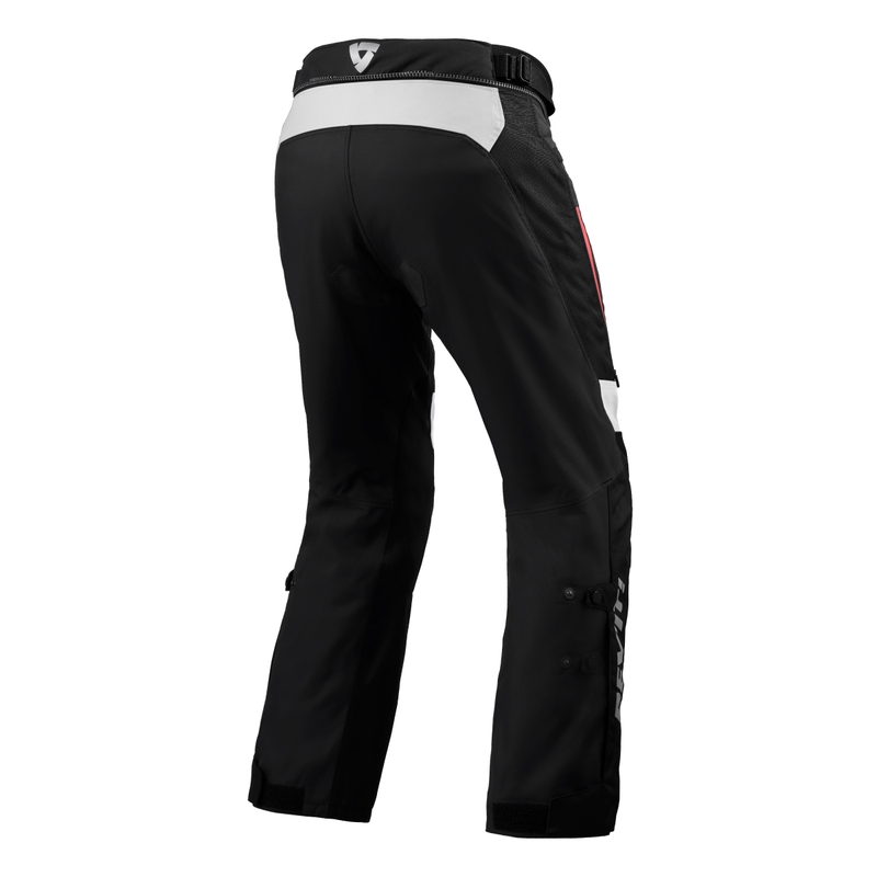 Revit Horizon 3 H2O Black/Red Motoristične hlače