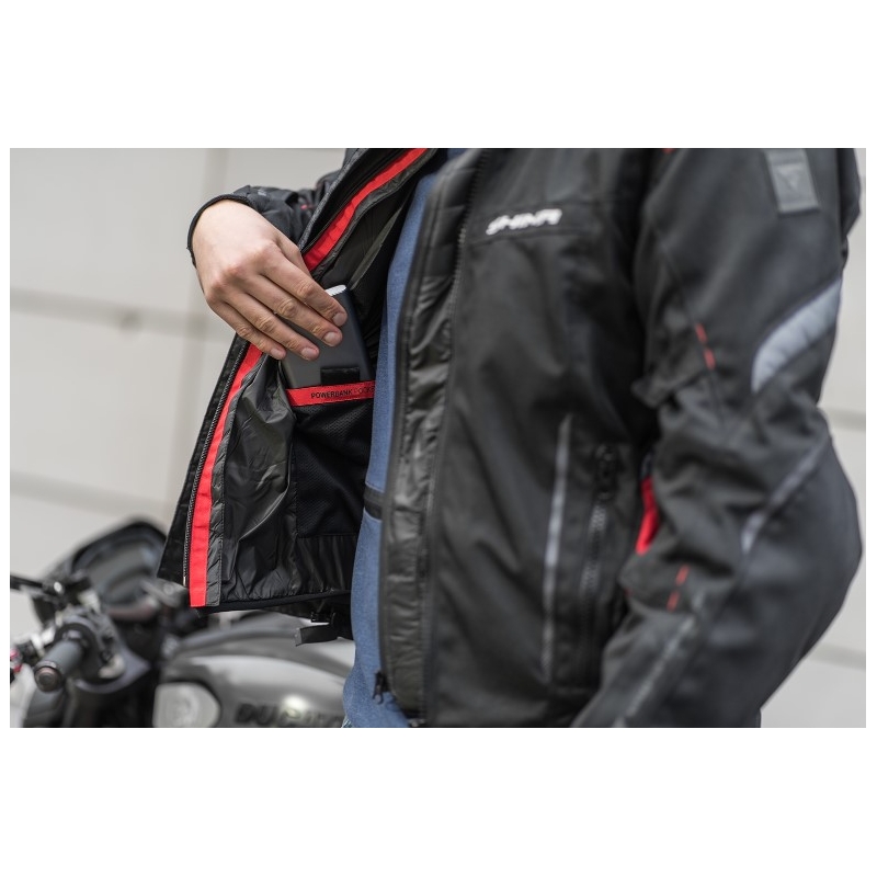 Shima Powerheat jopič črno-rdeč