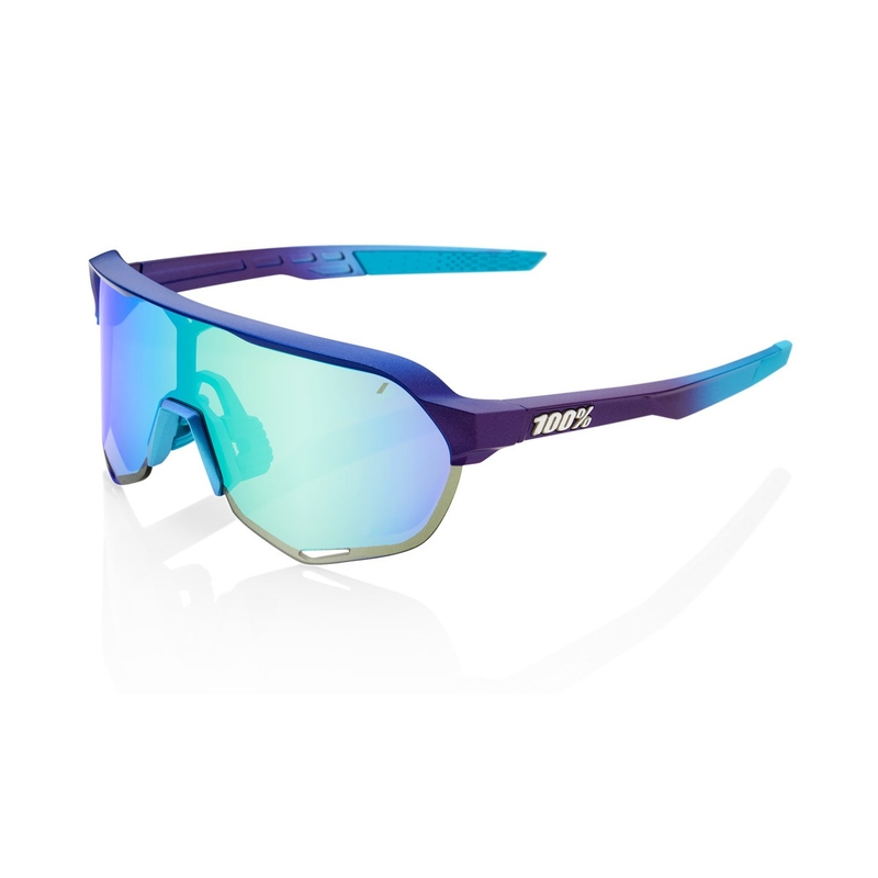 Sončna očala 100% S2 Matte Metallic Into blue-violet (modro kromirano steklo)