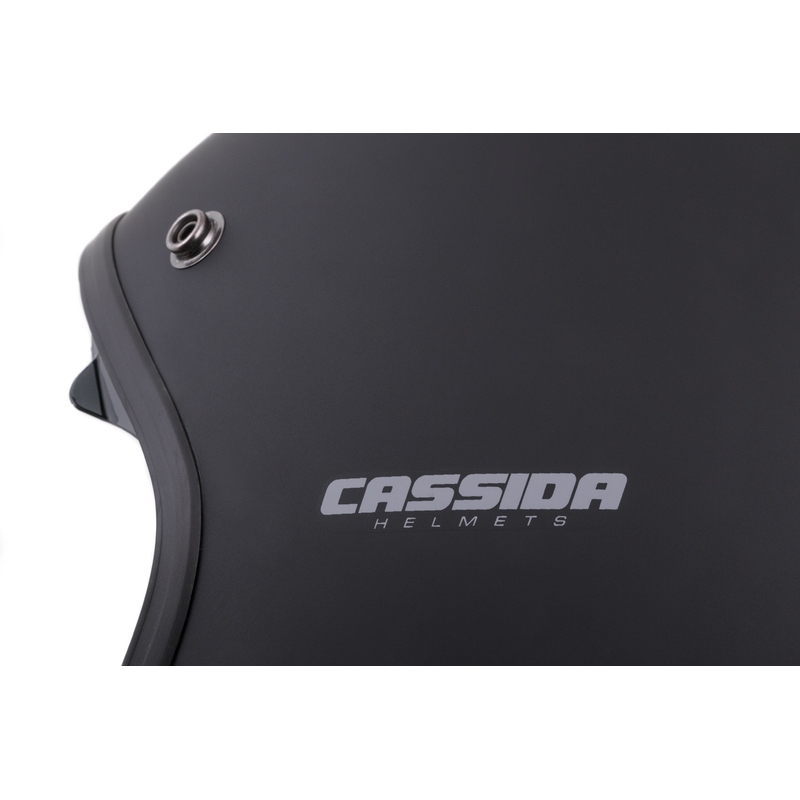 Cassida Oxygen odprta motoristična čelada črna mat