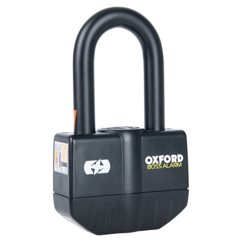 Ključavnica za disk zavore Oxford U Profile Big Boss Alarm črna