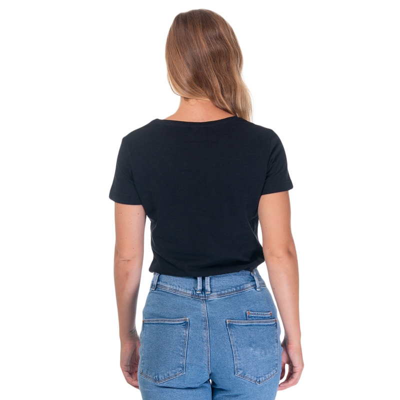 Ženska majica Meatfly Ladies MF Logo black razprodaja