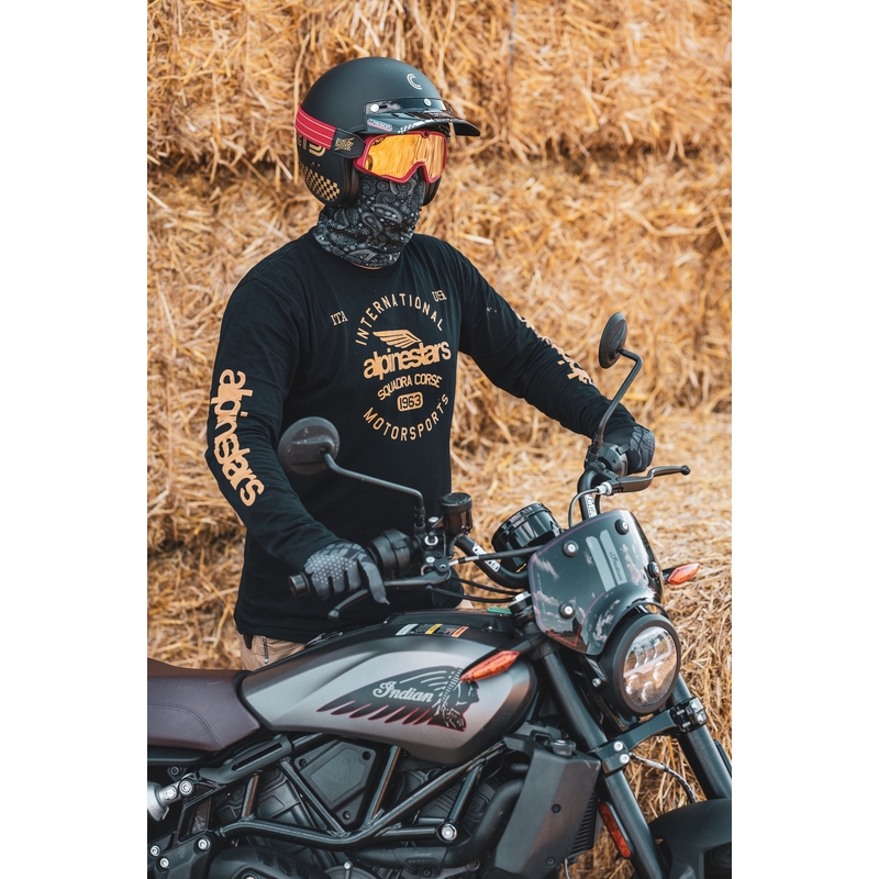 Ploščati vizir za čelade Cassida Oxygen Racing Spirit black