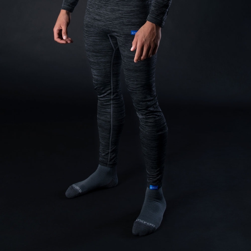 Oxford Advanced Base Layer termalno spodnje perilo črno-sivo