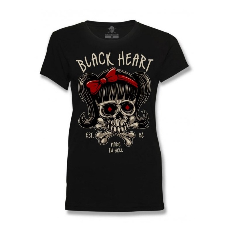 Ženska majica Black Heart Sandy black