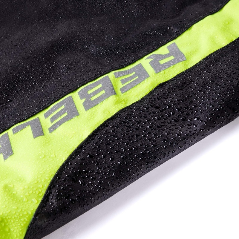 Rebelhorn Patrol Black-Fluo Yellow Dežne hlače