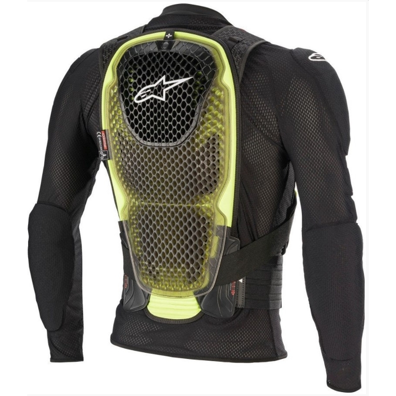 Alpinestars Bionic Pro črno-fluo rumena zaščita telesa - razred II