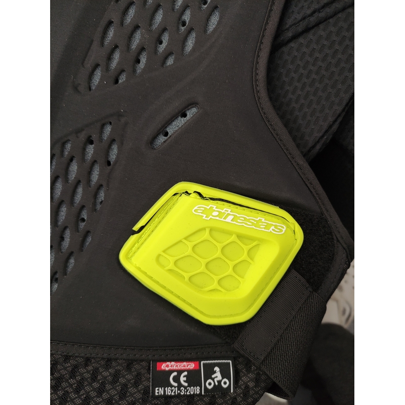 Alpinestars Bionic Pro črno-fluo rumena zaščita telesa - razred II