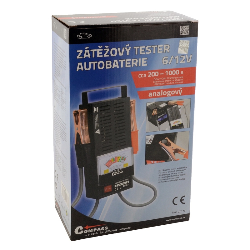 ANALOG Tester obremenitve avtomobilskega akumulatorja