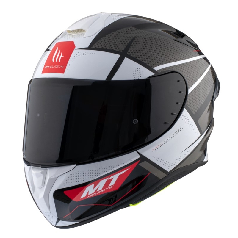 MT FF106 Pro Targo Pro Podium B0 črno-bela integralna motoristična čelada razprodaja