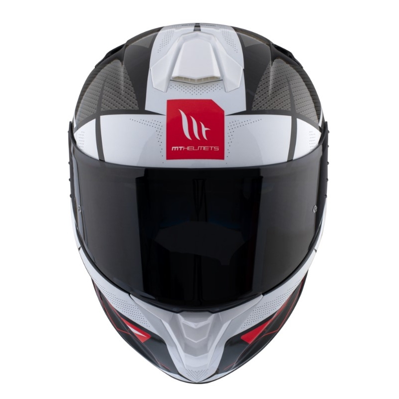 MT FF106 Pro Targo Pro Podium B0 črno-bela integralna motoristična čelada razprodaja