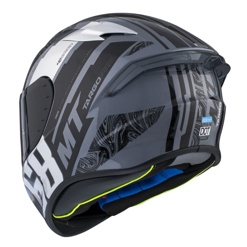 MT FF106 Pro Targo Pro Welcome F2 siva integralna motoristična čelada