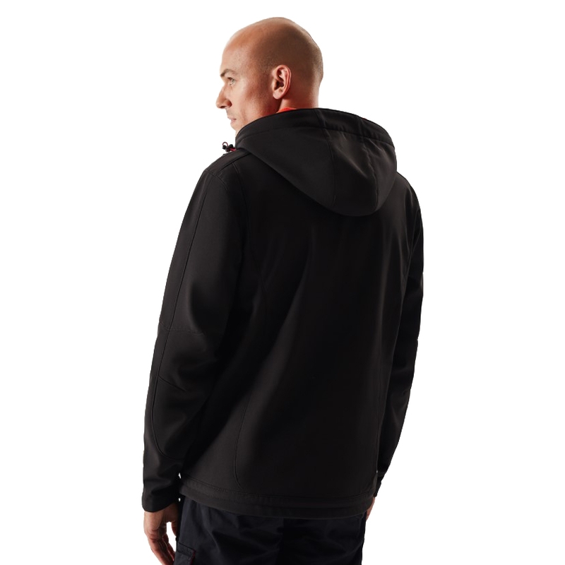Moška softshell jakna DAKAR Sotix rdeče-črna