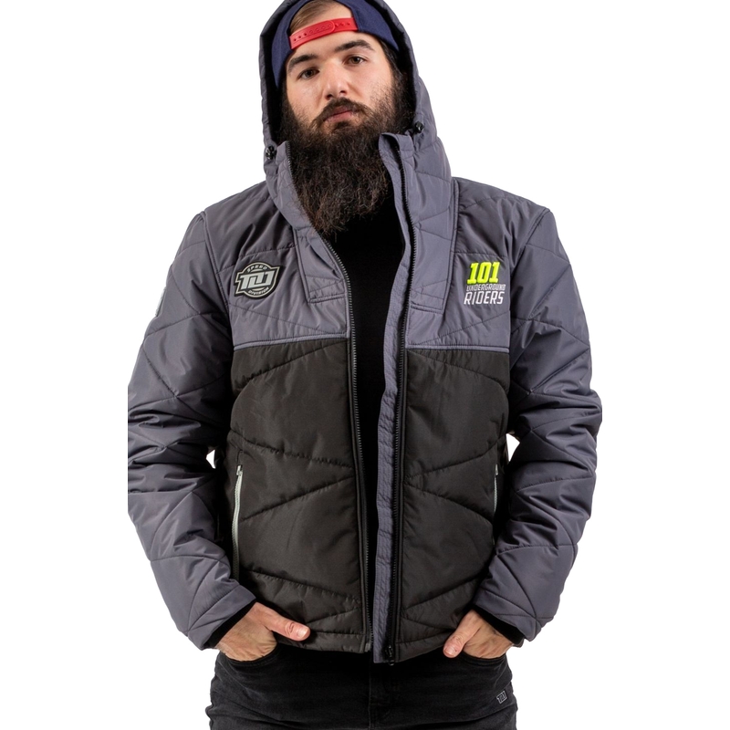 101 Riders Odmrzovalna jakna black-grey razprodaja