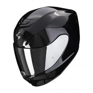 Integralna motoristična čelada Scorpion EXO-391 Solid black glossy