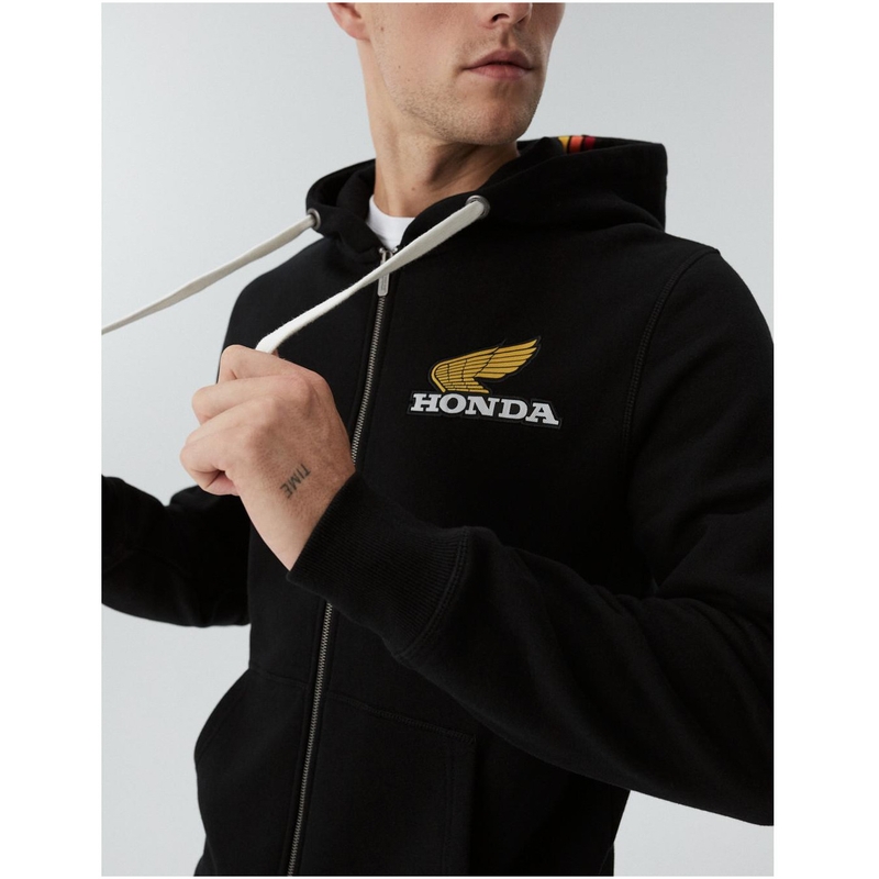 Mikina s kapuco HONDA Dext 0222 black
