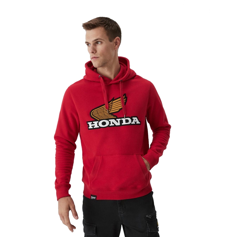 Mikina s kapuco HONDA Dext 0322 rdeča