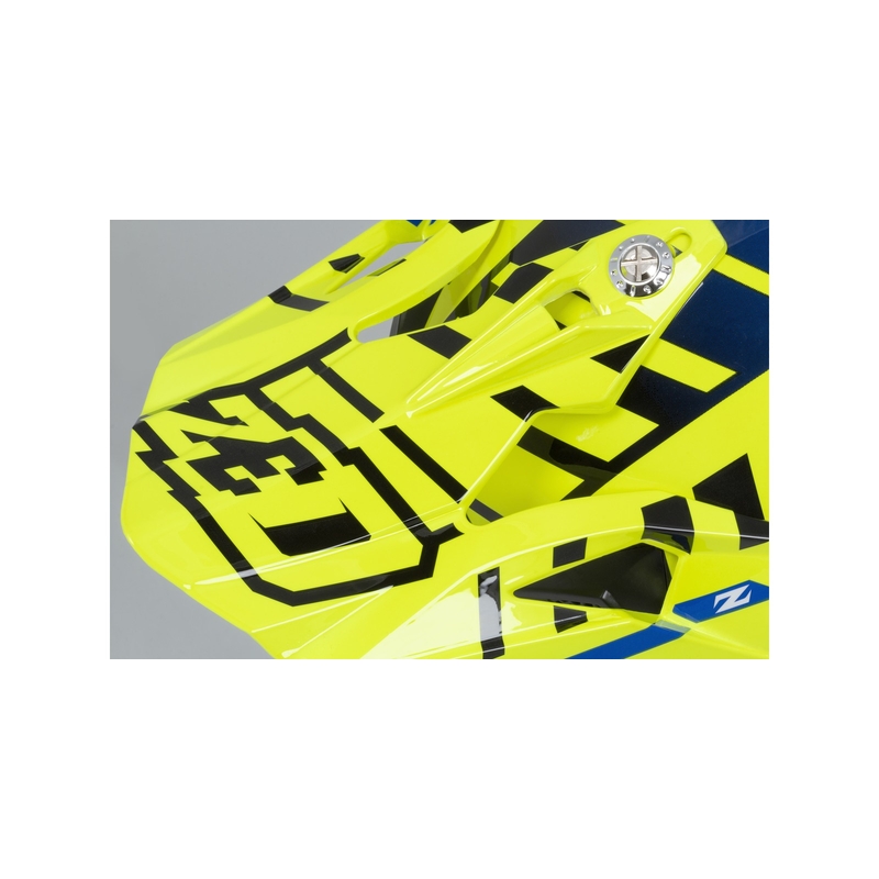 Motokros čelada ZED X1.9 blue-fluo yellow-black-white