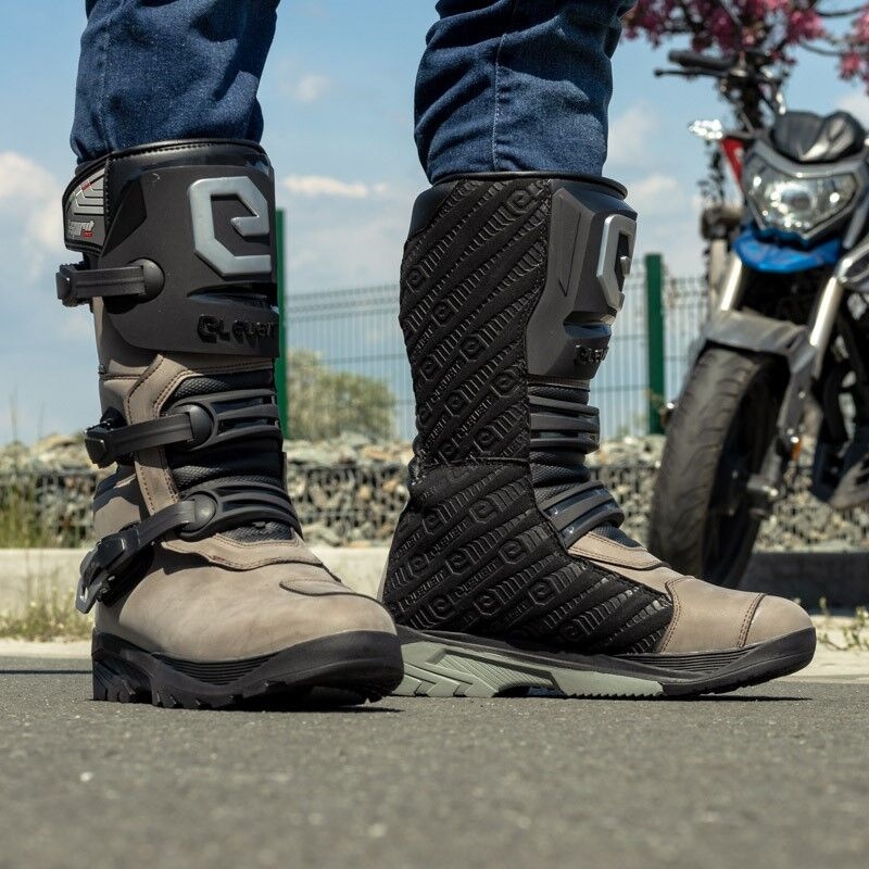 Eleveit T Spirit Evo WP rjavi motoristični škornji