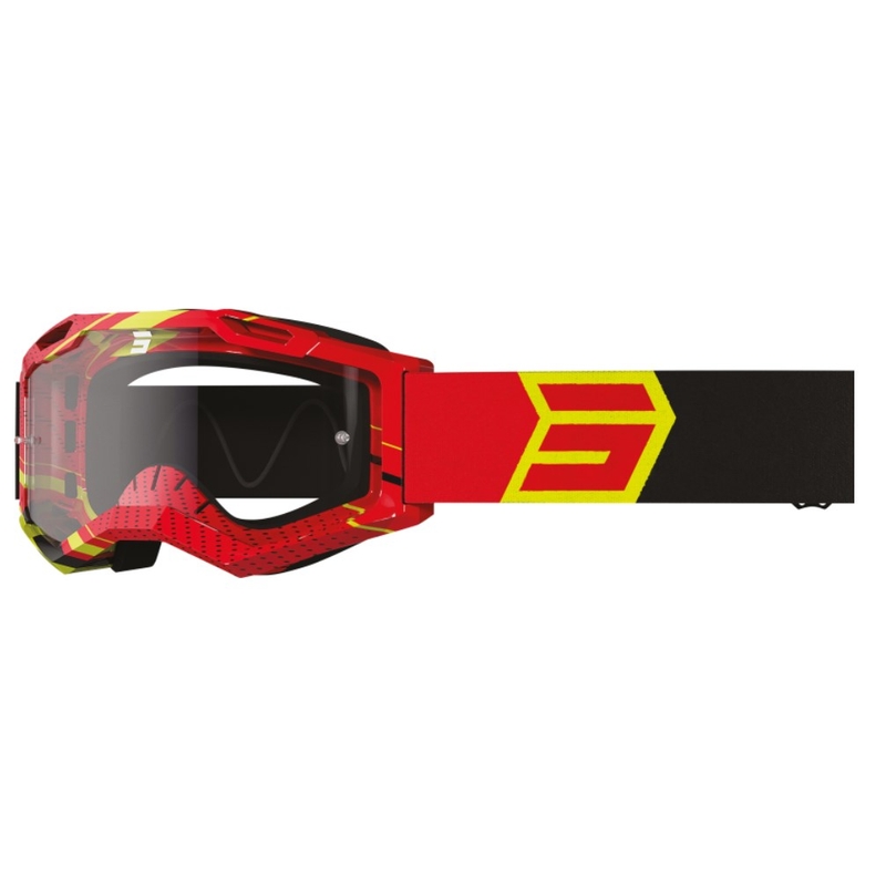 Motokros očala Shot Assault 2.0 Drop rumeno-črno-rdeča