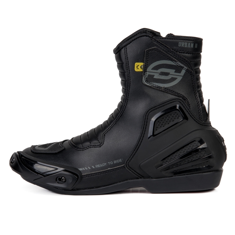 Ozone Urban II CE Black Motorcycle Boots razprodaja
