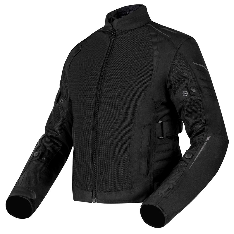 Ženska motoristična jakna Ozone Flow Black razprodaja