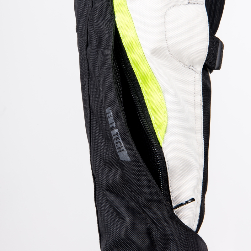 Ženska motoristična jakna Ozone Sahara Black-Grey-Fluo Yellow razprodaja